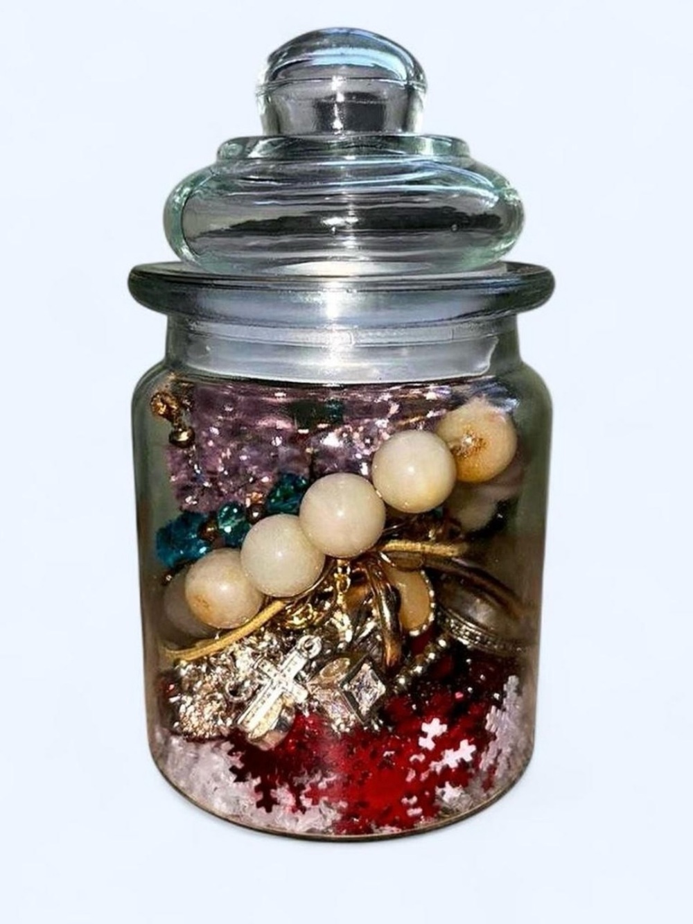 Mini mystery jewlery jar custom made